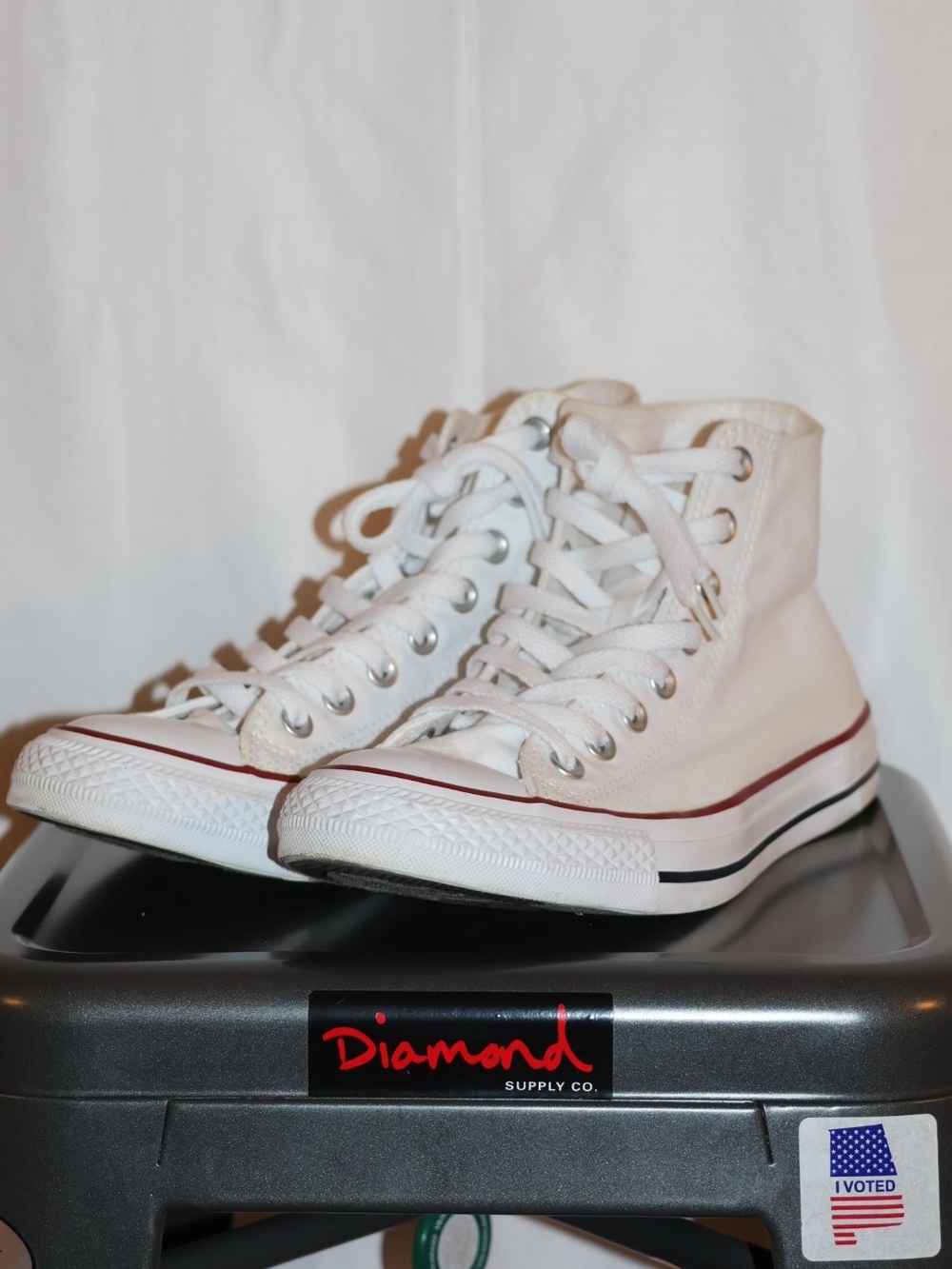 Converse Chuck Taylor All Star High-Tops "Optical White" - Picture 5 of 8